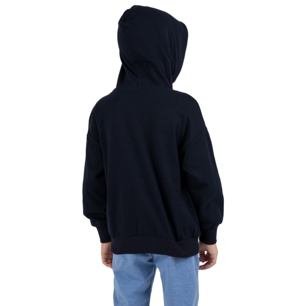 Толстовка для мальчика Funtime Football р.116 темно-синий 