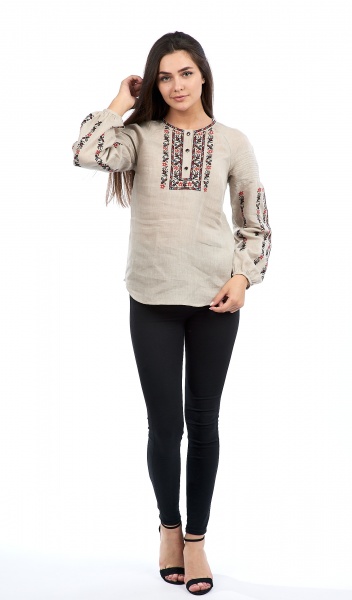 Блуза Едельвіка 268-19/08 сірий р. 58 