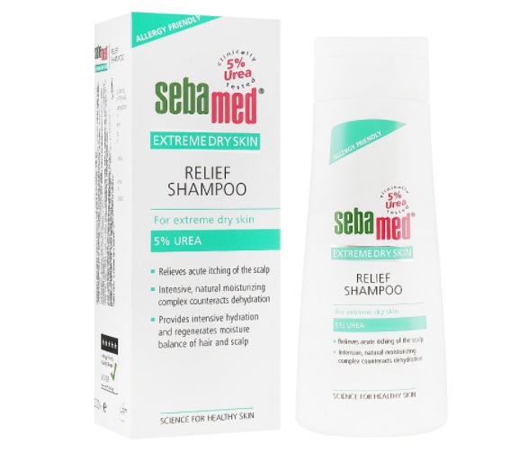 Шампунь Sebamed для очень сухих волос Relief Shampoo 5% Urea 200 мл