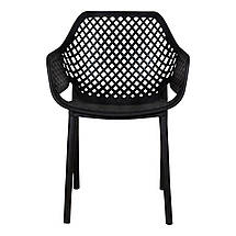 Стілець пластиковий Bica Aria 82x60x58 см графіт