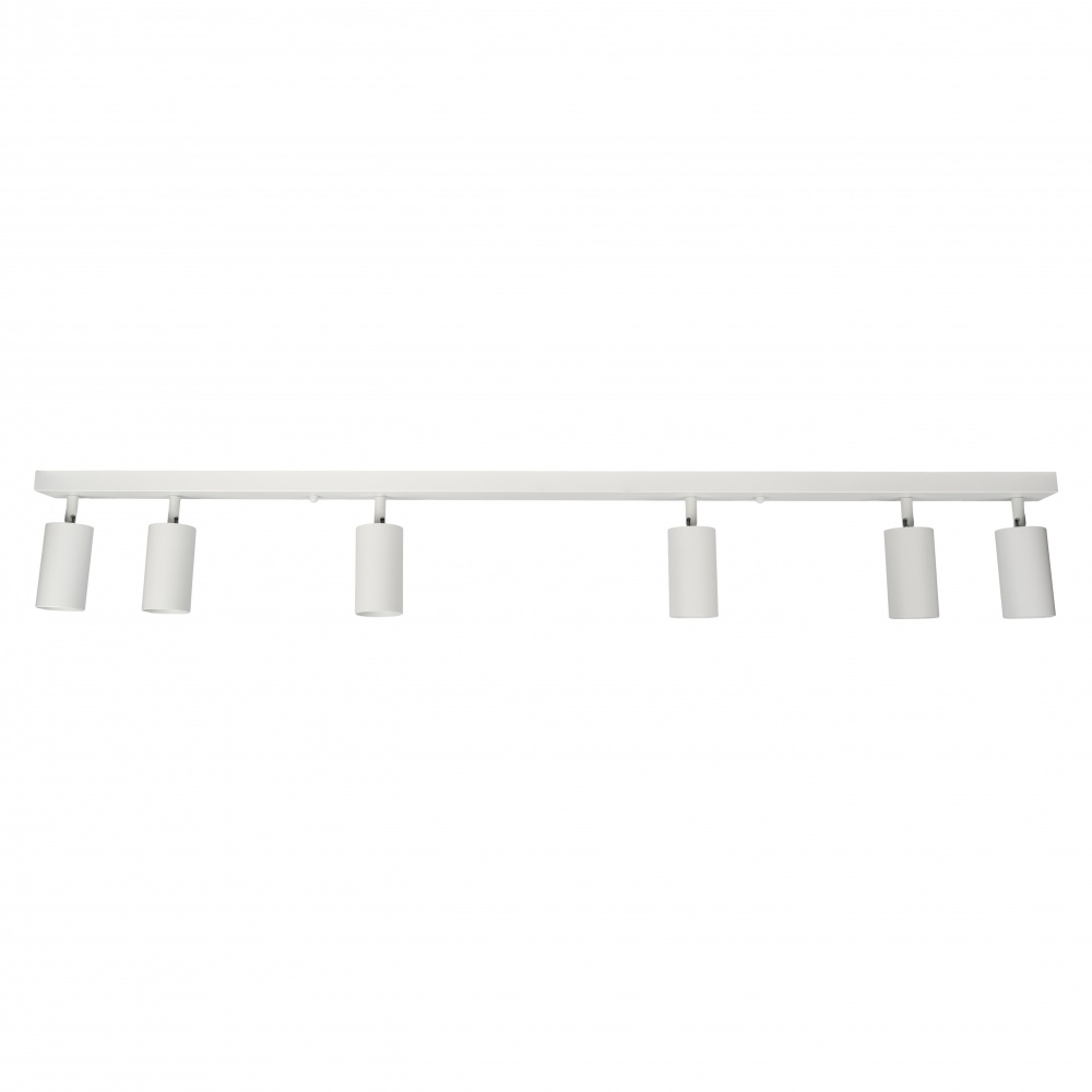 Спот Berger 6x35 Вт GU10 білий 4001-SL-6 White