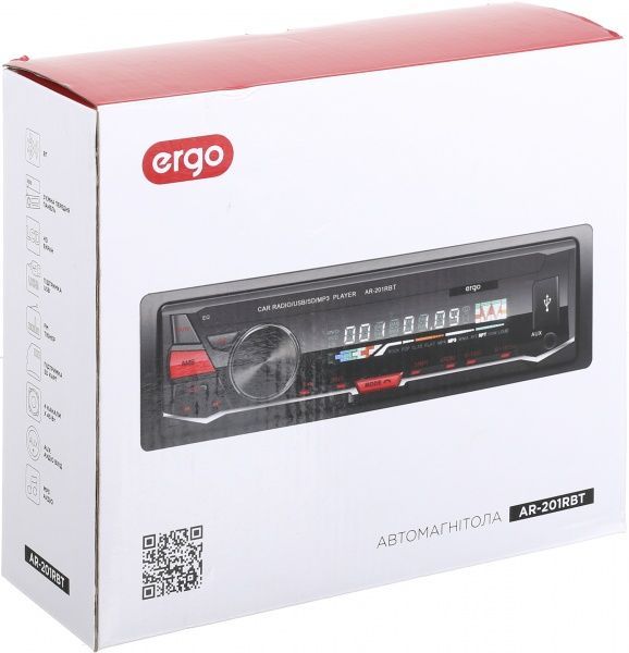Автомагнитола Ergo AR-201RBT SD/MP3/USB