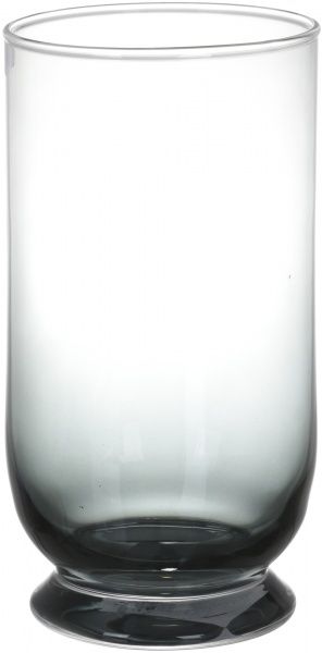 Ваза Омбре, d12хh23 см, серая Wrzesniak Glassworks