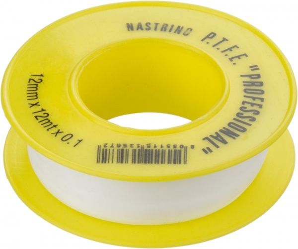 Стрічка тефлонова газова 12 м 12 мм