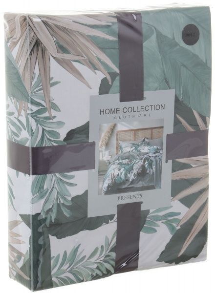 Комплект постельного белья Tender Greenery семейный разноцветный 