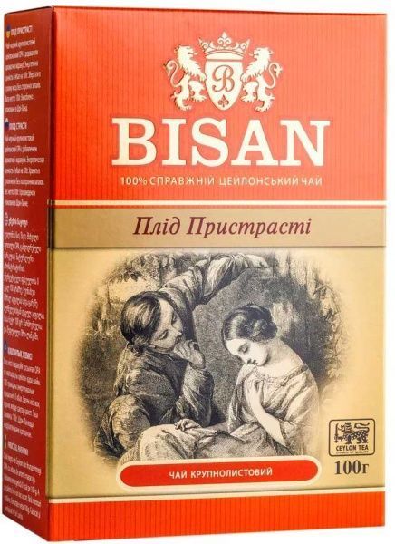 Чай купаж BISAN Плод Страсти 4791007012641 100 г 