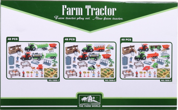 Ігровий набір Shantou х48 шт. ферма 60х37 см зелений JY301562