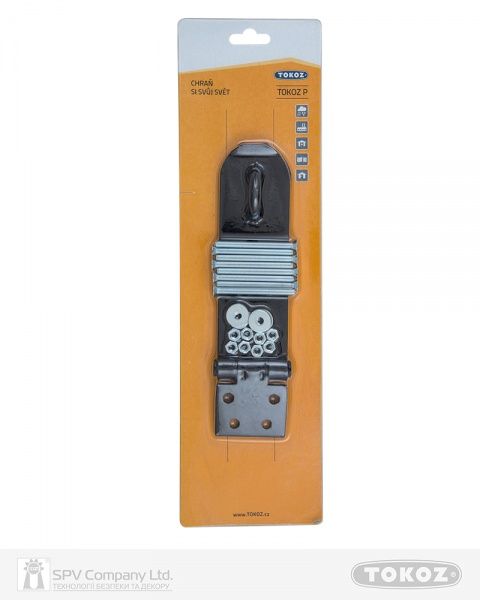 Проушина для замка TOKOZ P110/I/190 черный