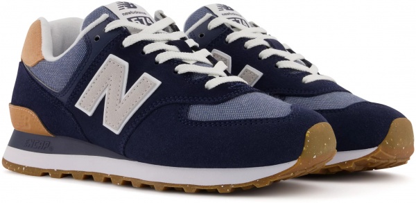 Кроссовки New Balance WL574RG2 р.36,5 темно-синий
