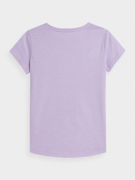 Футболка 4F TSHIRT F279 4FJSS23TTSHF279-52S р.152 фиолетовый