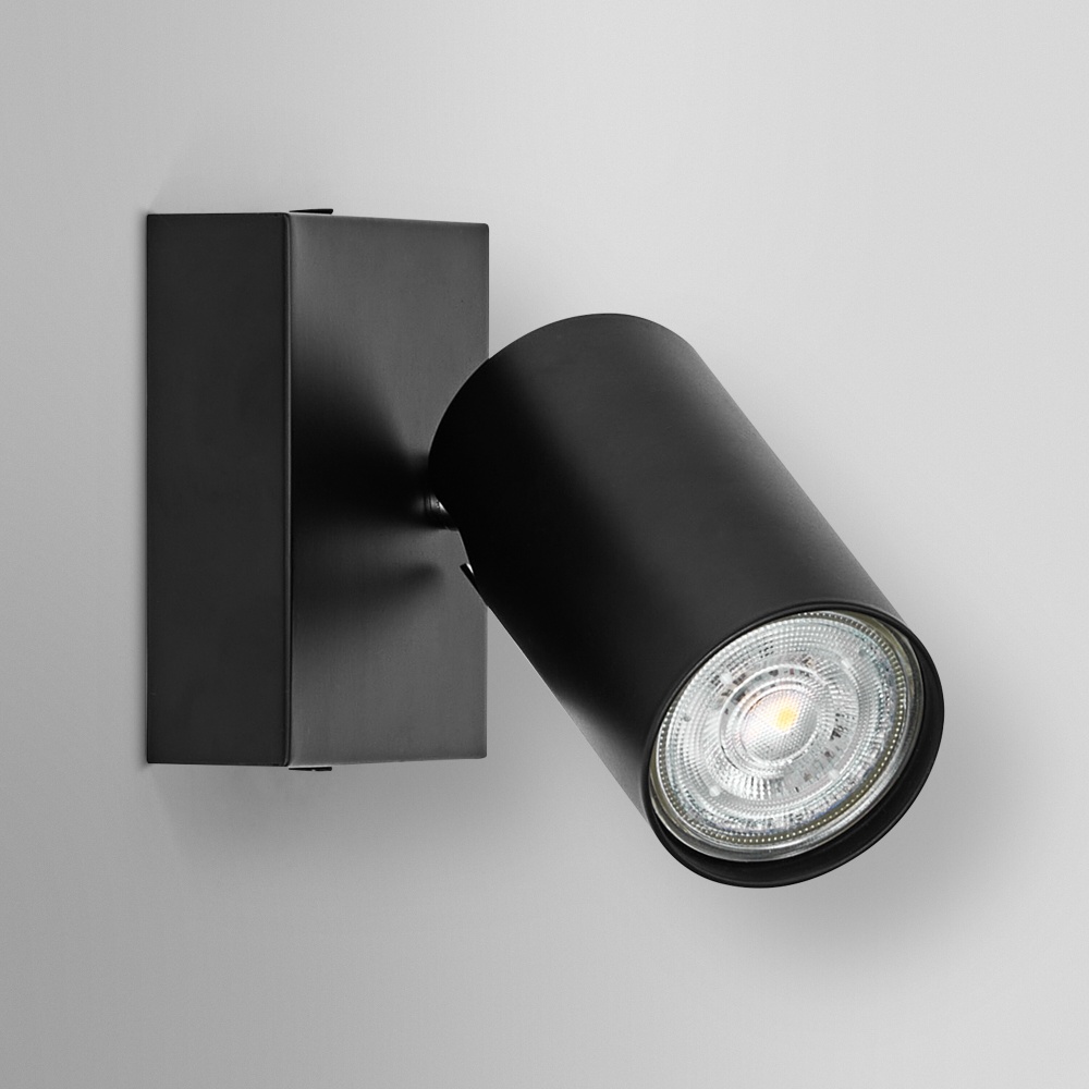 Спот Osram Octagon 1x3,4 Вт GU10 черный