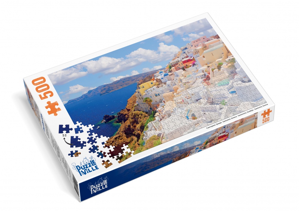 Пазл PUZZLEVILLE Санторині, Греція 500 елементів PZL500_2