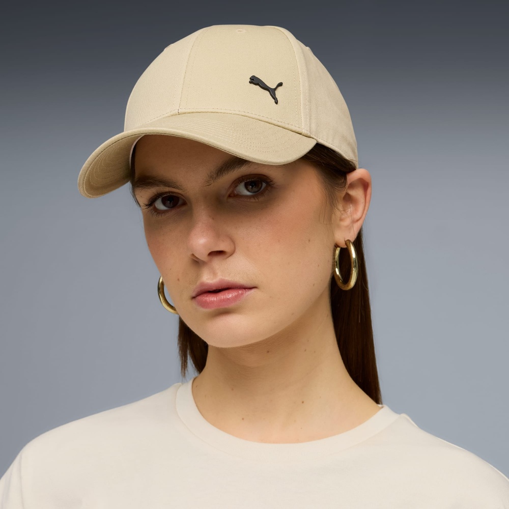Кепка Puma ESS ELEVATED METAL CAT BB 02715403 OSFA бежевый