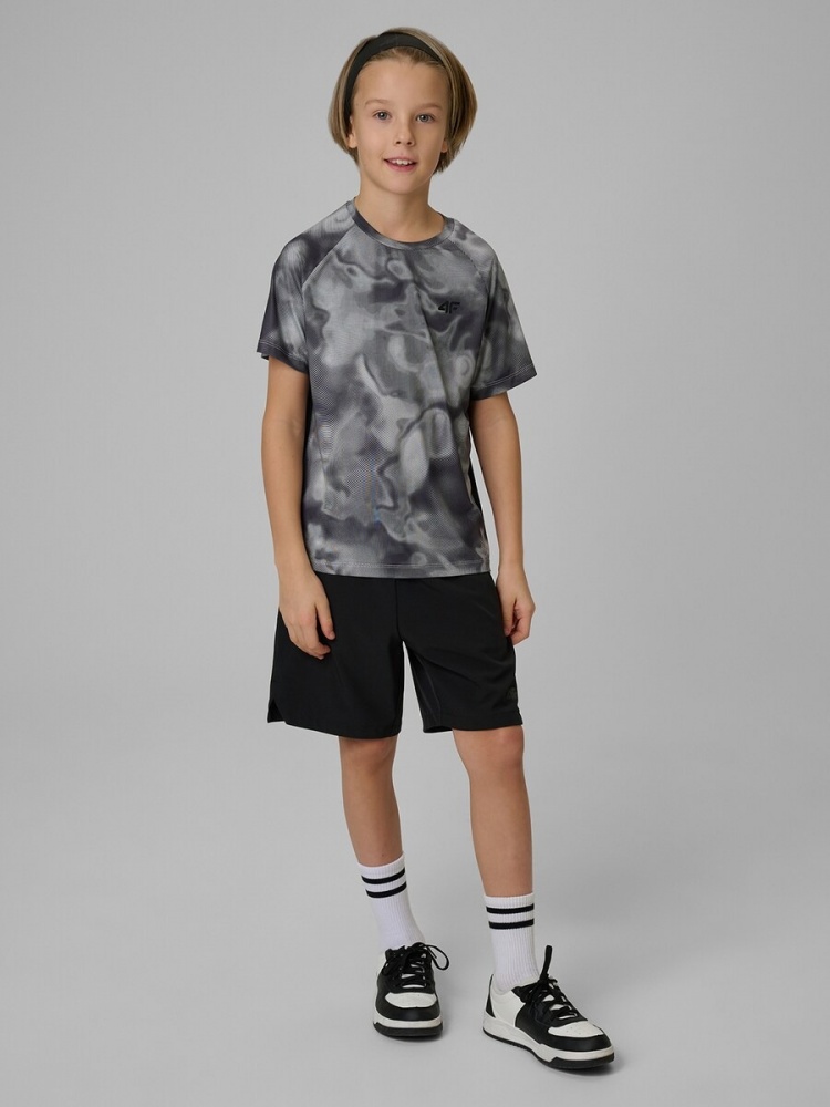 Футболка 4F 4FJWSS26TFTSM1971-25A р.158 серый