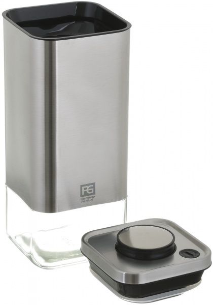 Емкость для хранения Steel Quadro 1,3 л Flamberg Premium