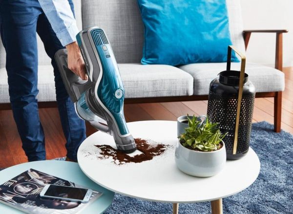 Пылесос аккумуляторный Rowenta RH9571WO Air Force Flex 760 grey/blue 