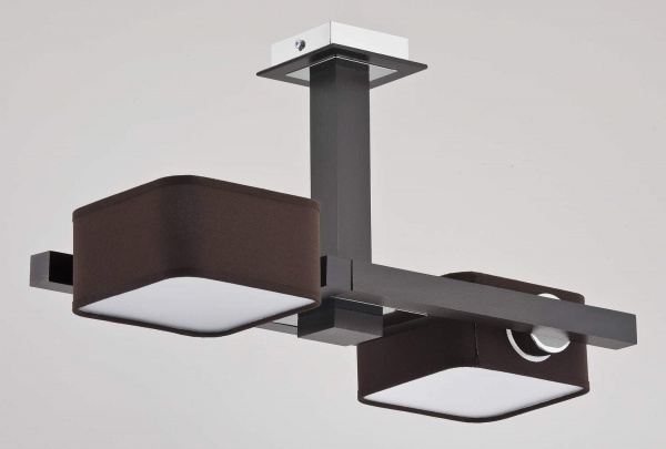 Люстра потолочная ALFA JUNIOR 2xE14 венге 14572 