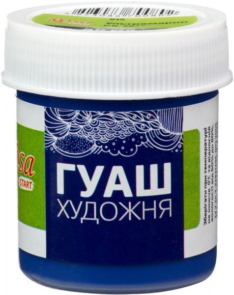 Краска гуашевая Ультрамарин 40 мл 323915 Rosa Start