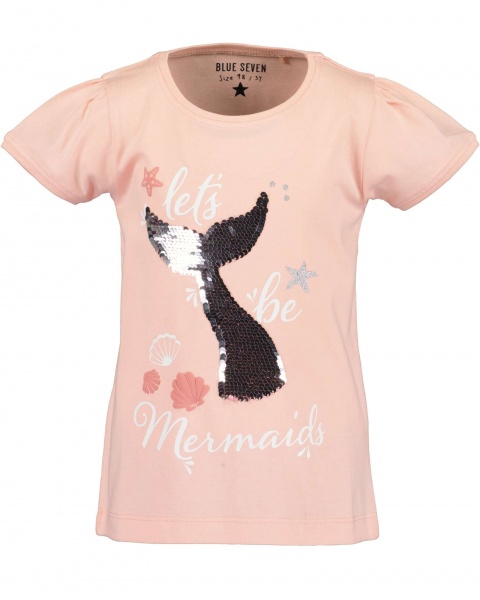 Футболка для девочек Blue Seven р.110 пудровый 702245 X_216_р.110 