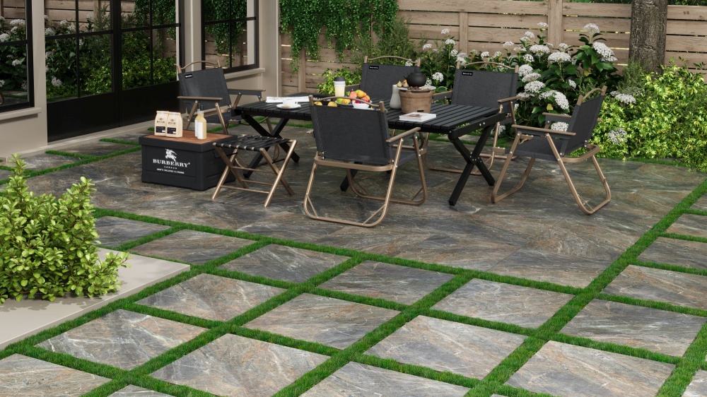 Плитка Allore Group Lavagna Anthracite F PCR R Mat 60х60 см