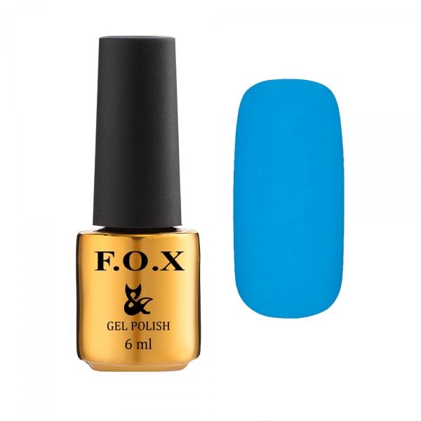Гель-лак для ногтей F.O.X Gold Pigment №124 6 мл 