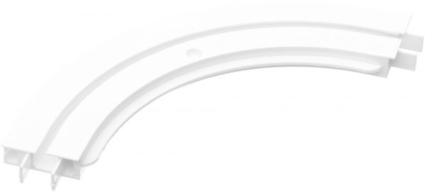 Закінчення ОМіС дугове ОМ1 одинарний набірний білий 