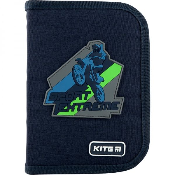 Пенал 622 Extreme KITE темно-синий