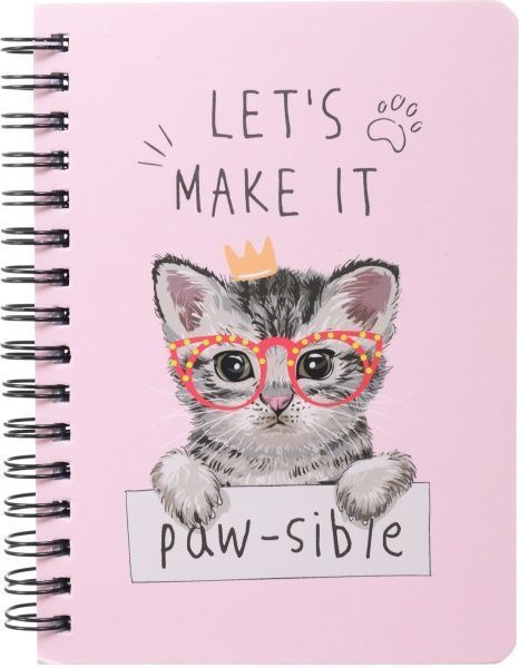 Блокнот Современные коты в бизнесе 10,5x14,5 см