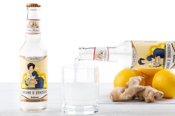 Безалкогольний напій Polara Лимон е Зензеро 0,275 л (8018005208392) 