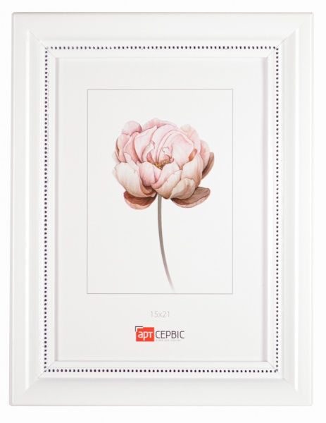 Рамка для фото Арт-Сервіс ЭА-01774 15x21 см белый 