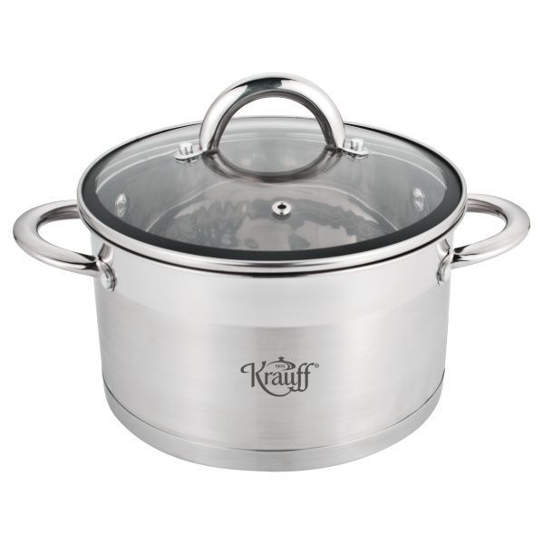 Каструля з кришкою 3,6 л Rigoros 26-238-033 Krauff