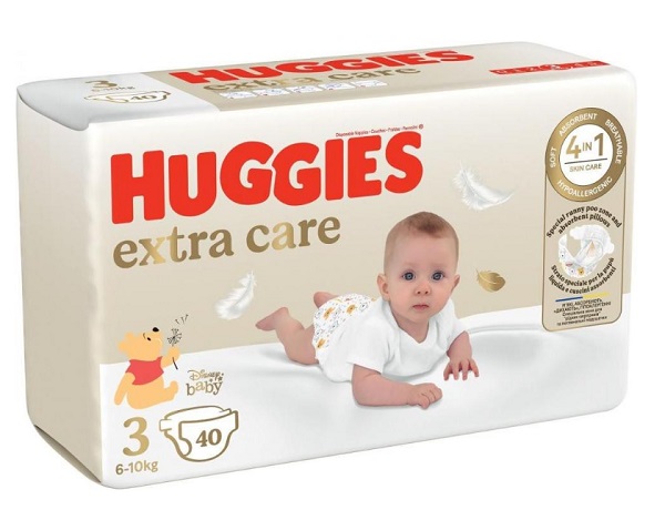 Подгузники Huggies Extra Care 3 6-10 кг 40 шт.