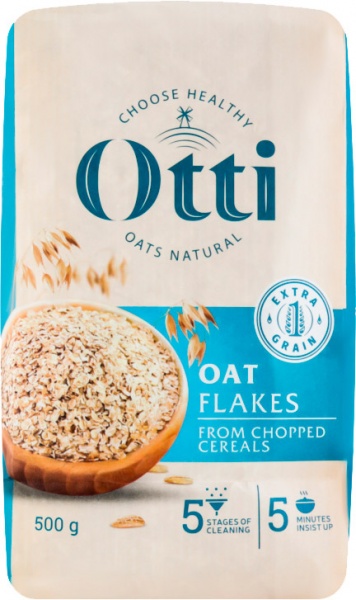 Пластівці вівсяні Otti з різаної крупи 500 г 