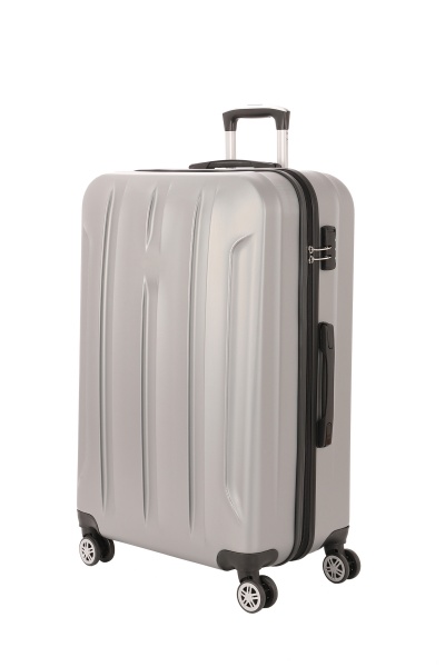 Чемодан 100 л серебряный MCS V354 на 4 колесах L 28