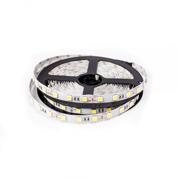 Лента светодиодная Ecolight 2835 9,6 Вт IP20 12 В холодный 
