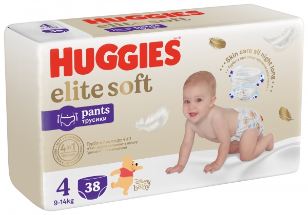 Подгузники-трусики Huggies ES Pant (4) Mega 9-14 кг 38 шт.
