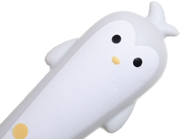 Ручка кулькова Пінгвін, сірий 