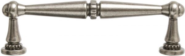 Мебельная ручка 96 мм матовый античный никель MVM D-1015-96 MAN