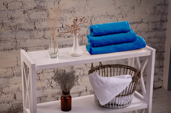 Рушник махровий 40x70 см індіго Rigel 