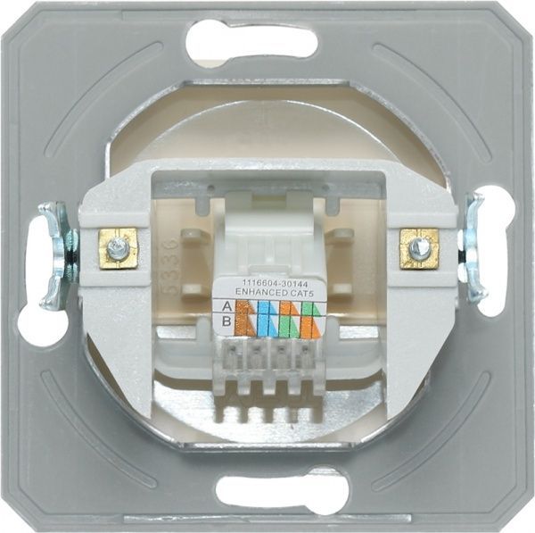 Розетка комп’ютерна TEM Ekonomik RJ45 слонова кістка KE37IWX0-U