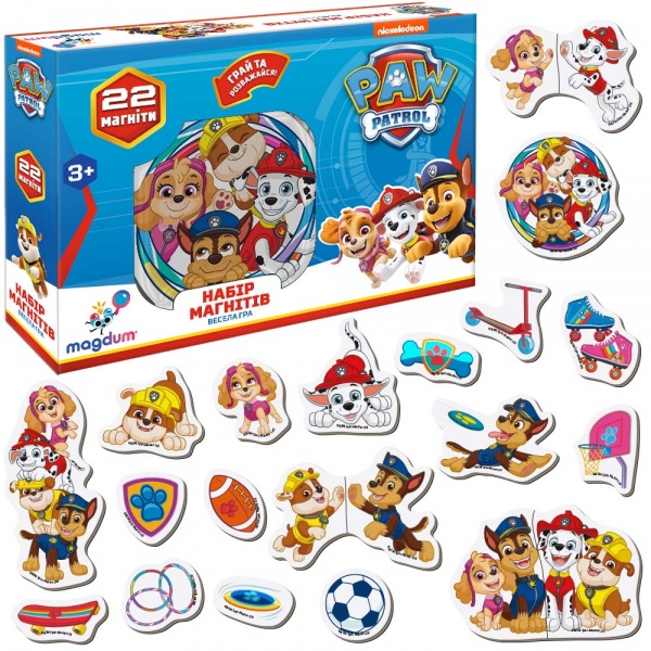 Игра магнитная Щенячий патруль_Веселая игра ML4034-02