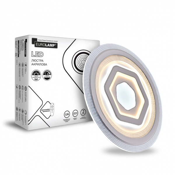 Светильник светодиодный Eurolamp A32 180 Вт белый/серый 3000-6500 К LED-LR-180-A32 