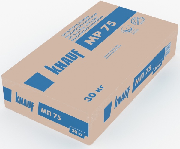 Штукатурка Knauf гіпсова MP 75 машинного нанесення (UA) 30 кг