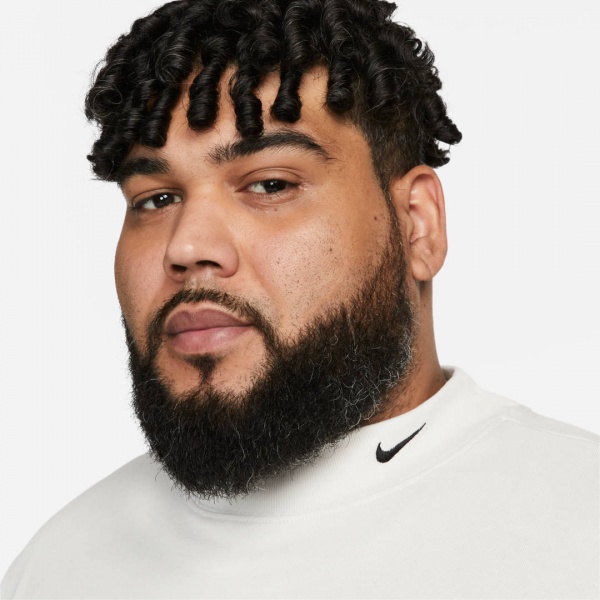 Футболка Nike M NL LS MOCK NECK SHIRT DX5868-030 р.2XL білий