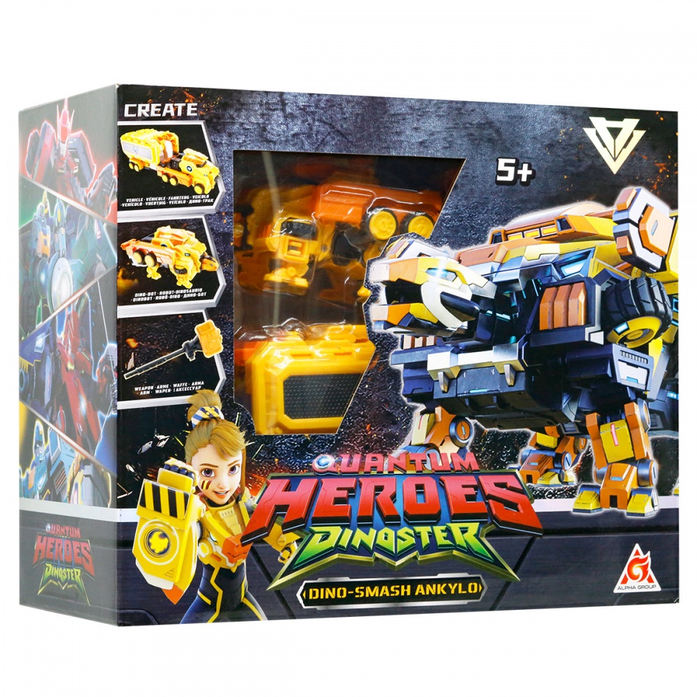 Трансформер DINOSTER Мега Дино-Смеш Анкіло EU580806