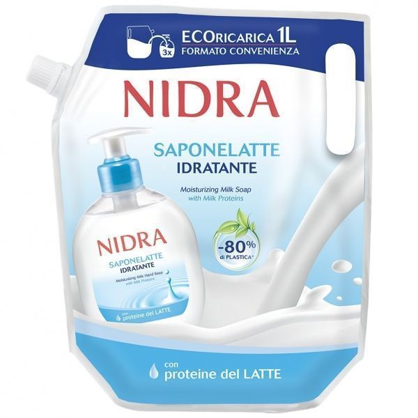 Мило рідке NIDRA Молочний крем 1000 мл