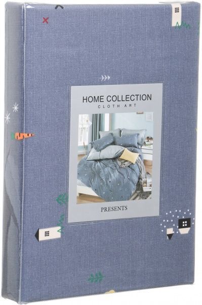 Комплект постельного белья Modern 1,5 серый с синим 