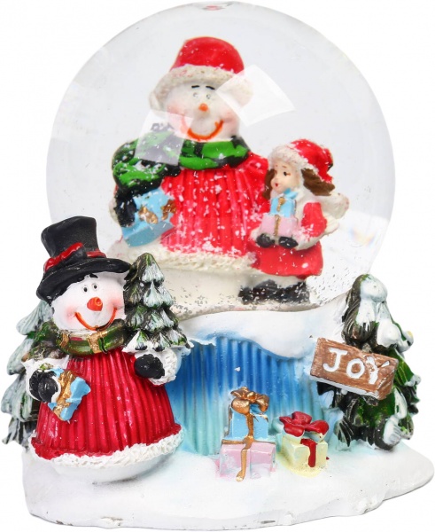 Куля новорічна 6,5х10 см EPI-ZY18091K-3/4 