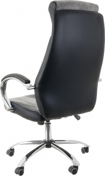 Крісло Шіплі NF-8932 чорно-сірий 