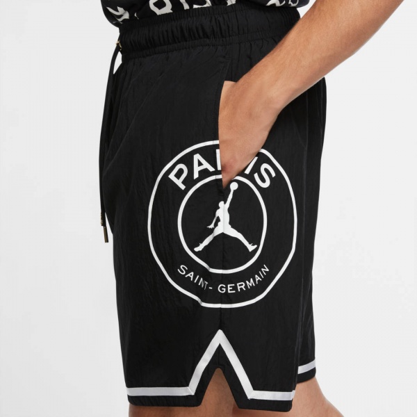 Шорти Jordan M J PSG BBALL SHORT CK9765-010 р. XL чорний